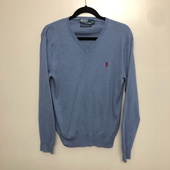 ralph lauren jumper blue